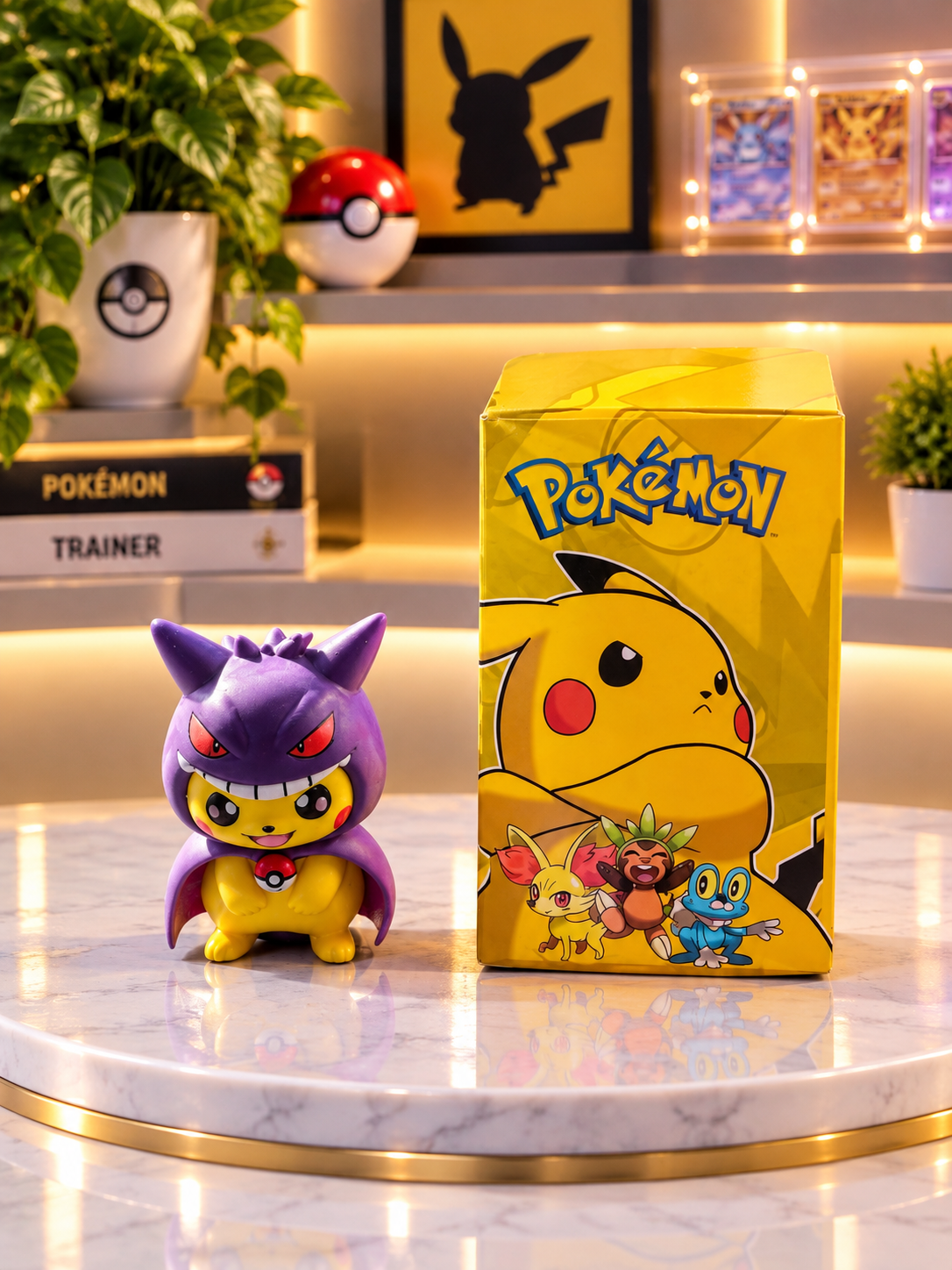 Figurine Collector Pikachu X Ectoplasma
