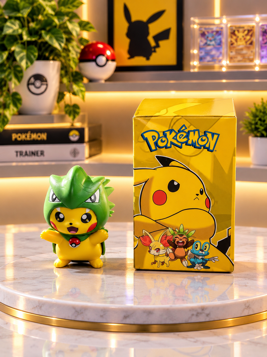 Statuetta da collezione Pikachu X Rayquaza