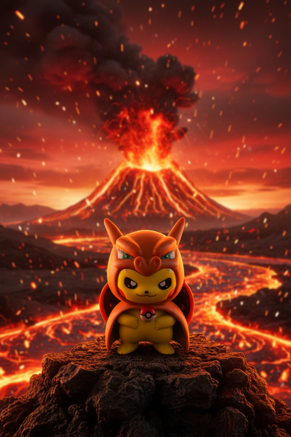 Figurine Collector Pikachu X Dracaufeu