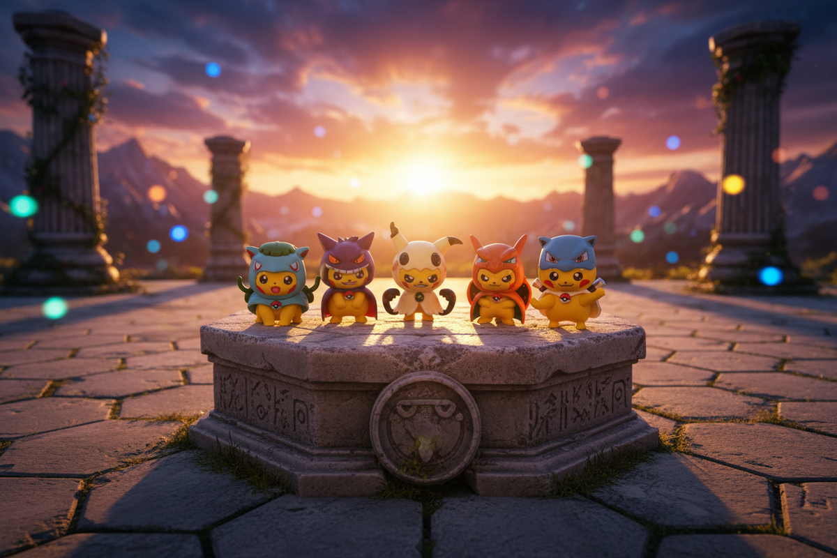 Mystery Box Pikachu – Pokémon-Sammelfiguren-Set